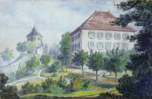Dessin de La Doges, 1834. Collection PSSV.