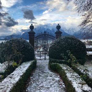 Portail, La Doges, hiver 2018. Photo Jasmina Cornut